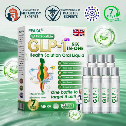 Christmas Special Offer 𝟖𝟎% 𝐎𝐅𝐅 🎄🎁 | Official UK 🇬🇧 Store — 𝐏𝐄𝐀𝐊𝐀® 𝐆𝐋𝐏-𝟏 𝐓𝐢𝐫𝐳𝐞𝐩𝐚𝐭𝐢𝐝𝐞 𝐒𝐢𝐱-𝐢𝐧-𝐎𝐧𝐞 𝗦𝗹𝗶𝗺 & 𝑯𝒆𝒂𝒍𝒕𝒉 𝑶𝒓𝒂𝒍 𝑺𝒐𝒍𝒖𝒕𝒊𝒐𝒏, GIP and GLP-1 Dual-Action Weight Loss Solution, One Bottle Daily, Results in 7 Days🎊🛒